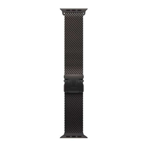 APPLE 49mm Black Titanium Milanese Loop - Medium | Apple
