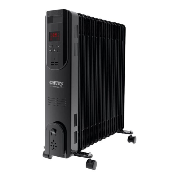 Camry | Oil-Filled Radiator with Remote Control | CR 7814 | Oil Filled Radiator | 2500 W | Number of power levels 3 | Black