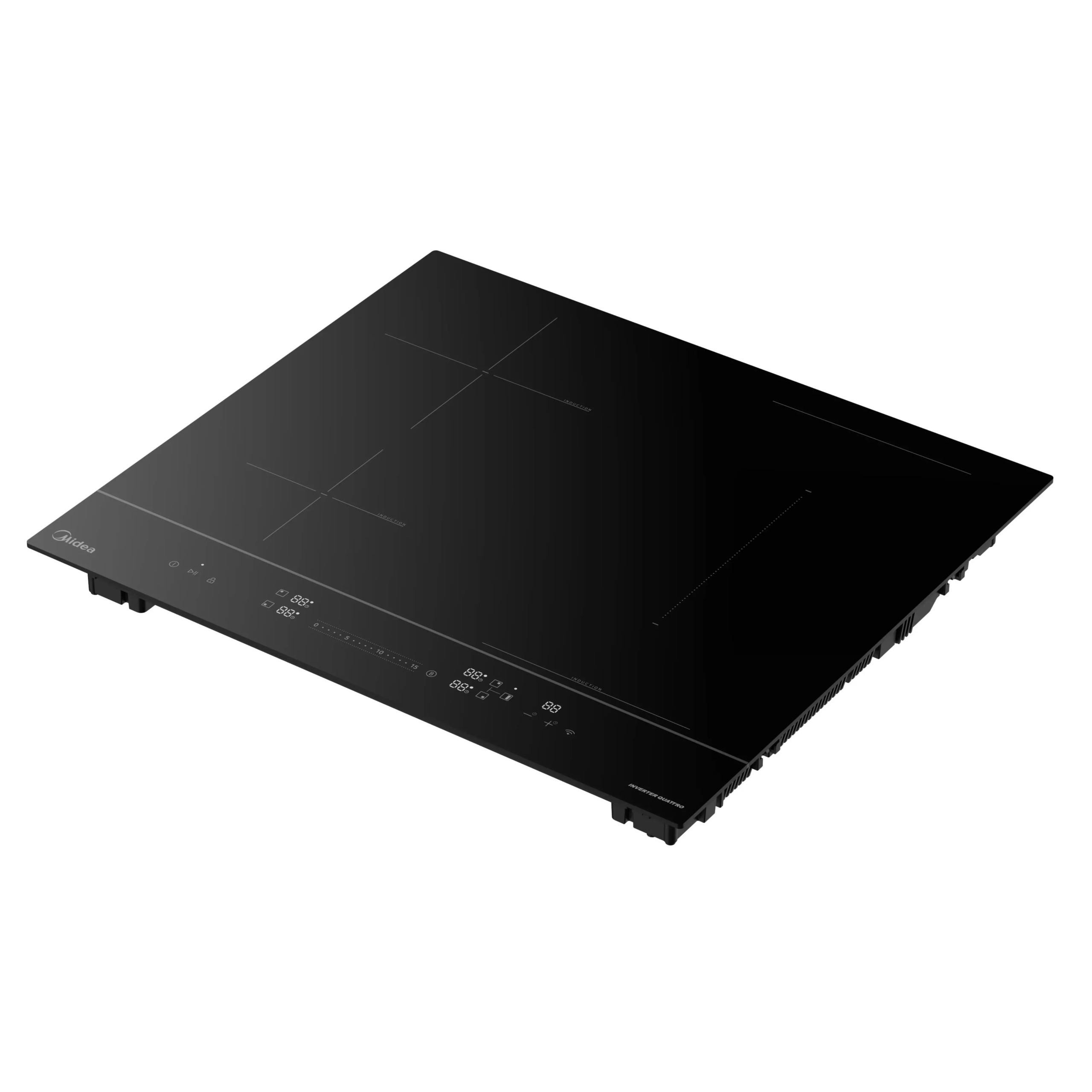 Midea Hob | MIH744BE325GKD | Induction | Number of burners/cooking zones 4 | Touch | Timer | Black - Image 5