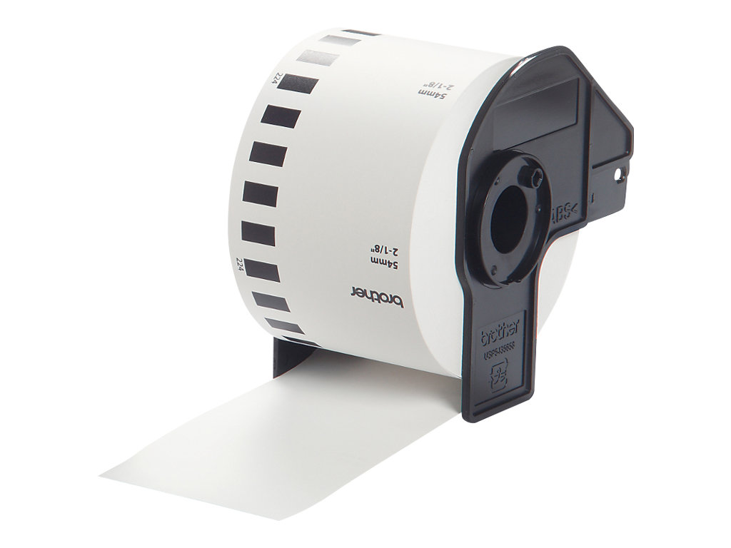 Brother DK-N55224 | Black on White | Roll (5.4 cm x 30.5 m) - Image 2