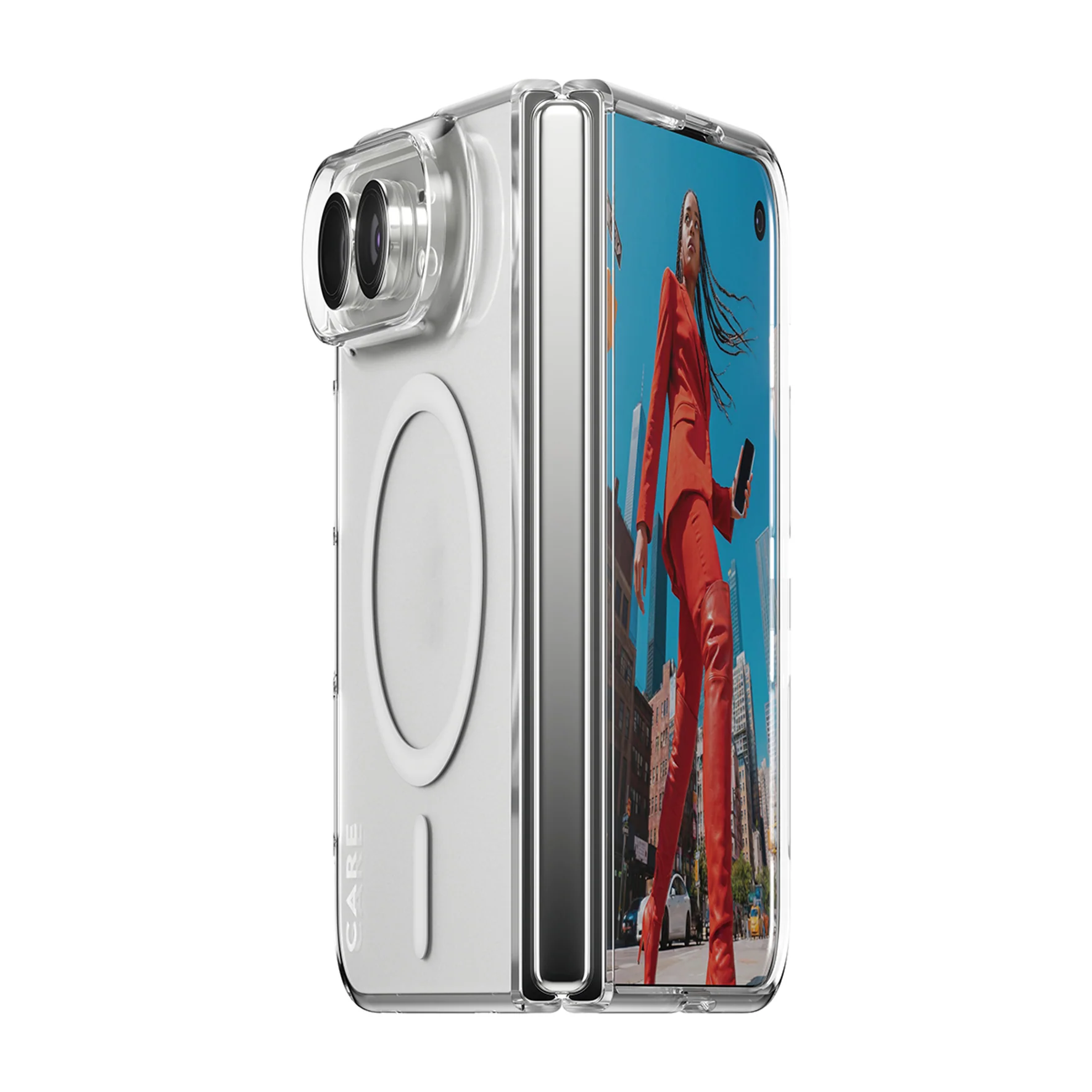 PanzerGlass Care | Back cover | iPhone Duo | Apple | Recycled plastic | Transparent - Image 2