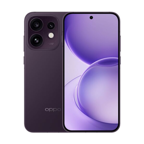 OPPO Reno16 5G (CPH2865) | Purple Black | 6.32 " | AMOLED | 2640 x 1216 pixels | Qualcomm | Snapdragon 7 Gen 4 | Internal RAM 8 GB | 256 GB | Dual SIM | 5G | Main camera resolution 50+50+50 MP | Secondary camera resolution 50 MP | Android | 16