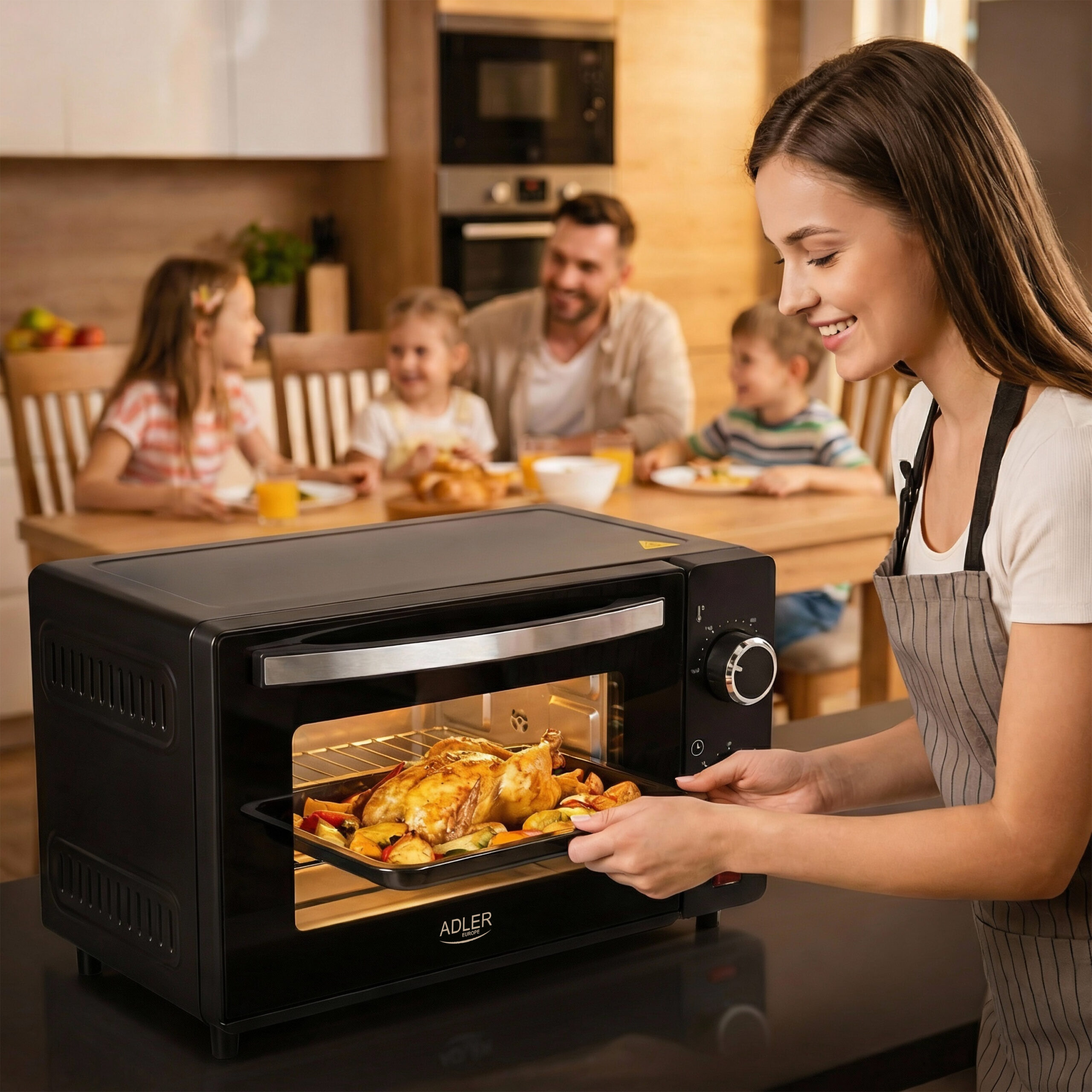 Adler Electric oven | AD 6032 | 9 L | 650 W | Black - Image 19