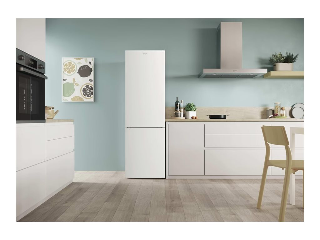 Candy Refrigerator | CCG3L517EW | Energy efficiency class E | Free standing | Combi | Height 176 cm | Fridge net capacity 187 L | Freezer net capacity 75 L | Display | 39 dB | White - Image 9