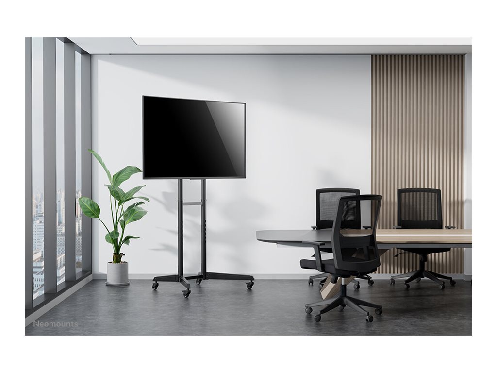 Neomounts Floor stand | FL50-540BL1 TV trolley | Adjustable Height, Tilt | 37-70 " | Maximum weight (capacity) 50 kg | Black - Image 58