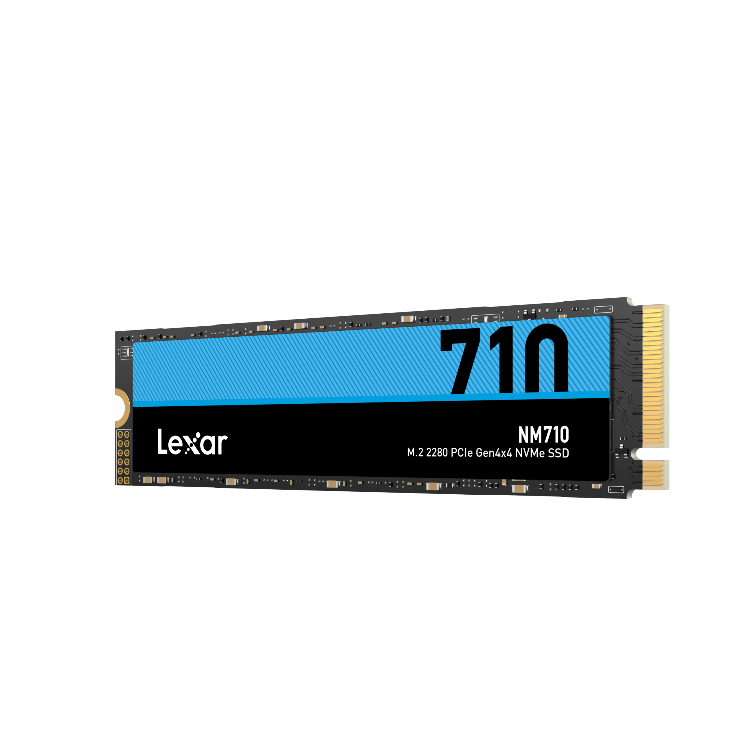 Lexar | M.2 NVMe SSD | NM710 | 500 GB | SSD form factor M.2 2280 | Solid-state drive interface PCIe Gen4x4 | Read speed 5000 MB/s | Write speed 2600 MB/s - Image 3