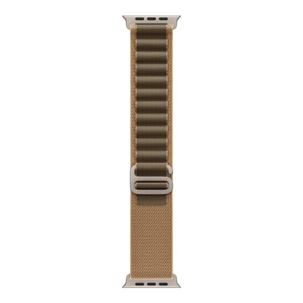 APPLE 49mm Desert Alpine Loop - Medium - Natural Titanium Finish | Apple
