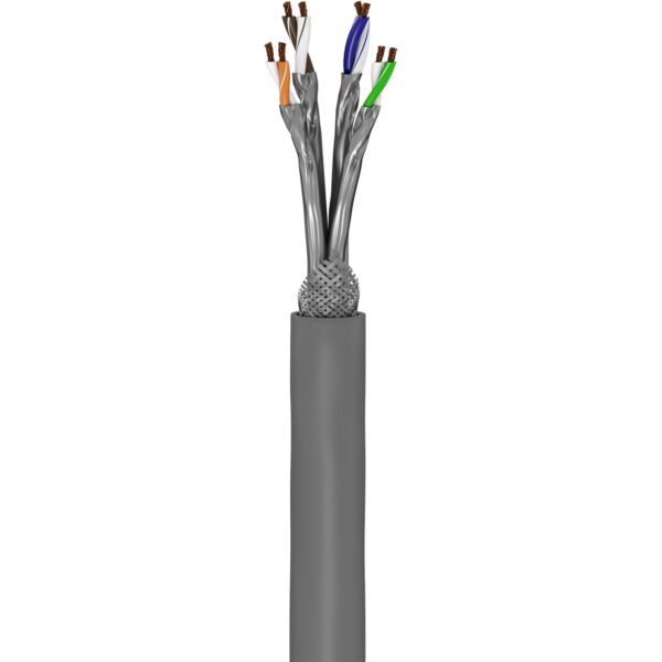 Goobay | CAT 6A Network Cable, S/FTP (PiMF), 50 m | 96093 | S/FTP | Grey