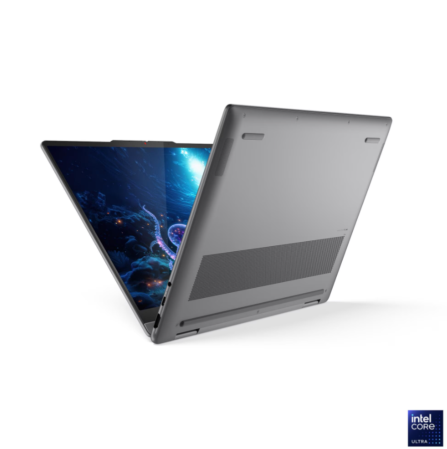 Lenovo Yoga 7 2-in-1 14ILL10 Intel | Luna Grey | 14 " | OLED | Touchscreen | WUXGA | 1920 x 1200 pixels | Glossy | Intel Core Ultra 5 | 226V | 16 GB | Soldered LPDDR5X | Solid-state drive capacity 512 GB | Intel Arc Graphics 130V | Windows 11 Home | 802.11be | Bluetooth version 5.4 | Keyboard language English | Keyboard backlit | Warranty 24 month(s) | Battery warranty 12 month(s) - Image 3