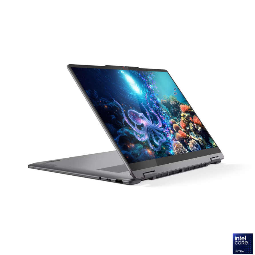 Lenovo Yoga 7 2-in-1 14ILL10 Intel | Luna Grey | 14 " | OLED | Touchscreen | WUXGA | 1920 x 1200 pixels | Glossy | Intel Core Ultra 5 | 226V | 16 GB | Soldered LPDDR5X | Solid-state drive capacity 512 GB | Intel Arc Graphics 130V | Windows 11 Home | 802.11be | Bluetooth version 5.4 | Keyboard language English | Keyboard backlit | Warranty 24 month(s) | Battery warranty 12 month(s) - Image 7
