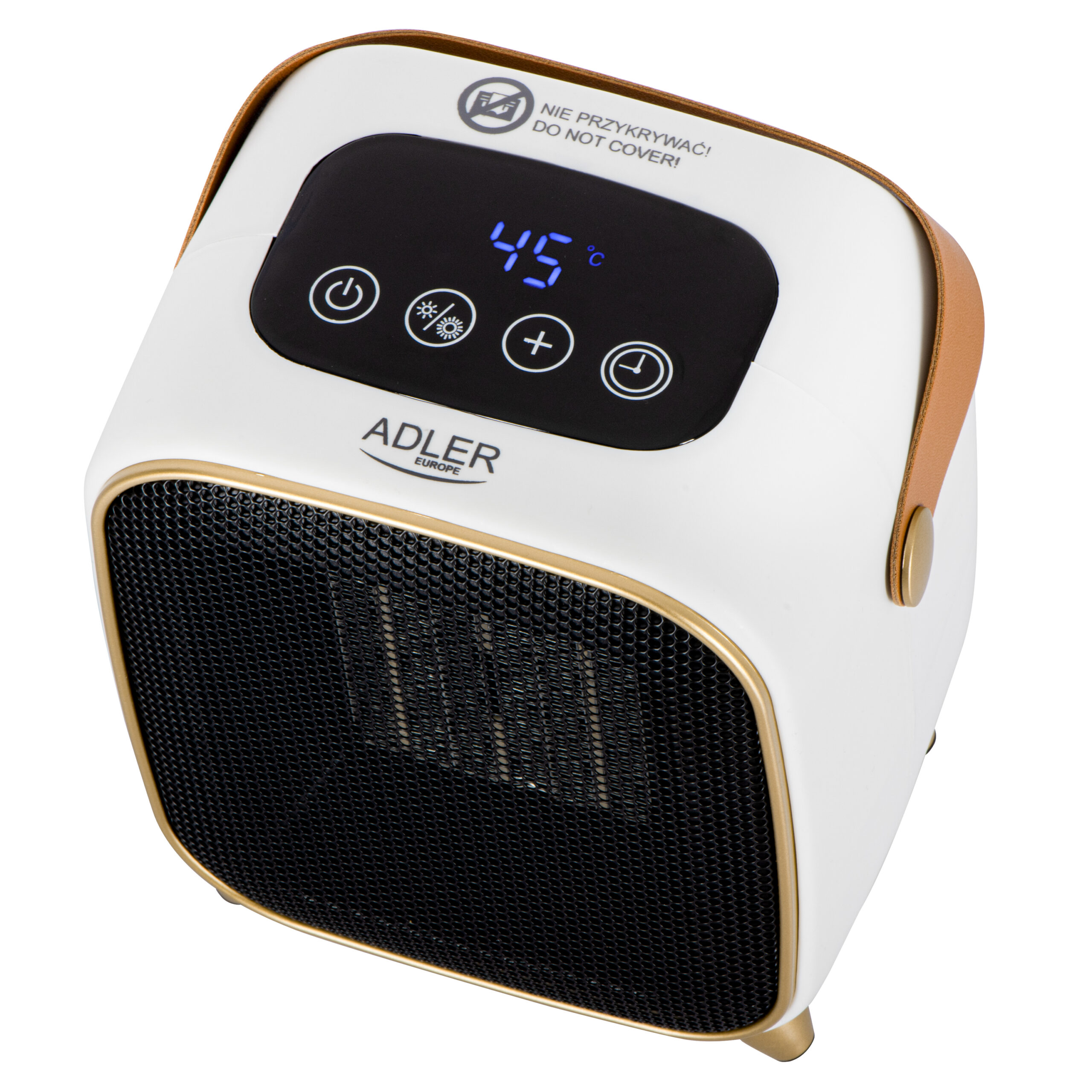 Adler Fan Heater | AD 7762 | Ceramic | 1000 W | Number of power levels 2 | White - Image 4