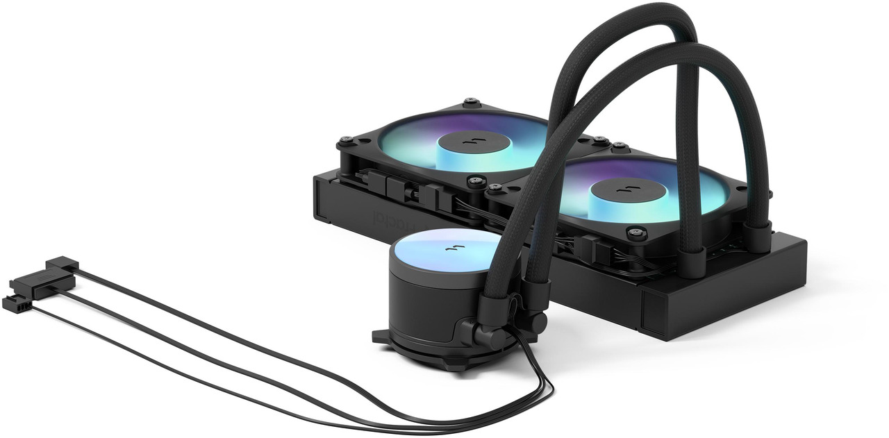 Fractal Design Water Cooling | Radius 240 RGB | Black | Intel, AMD - Image 5