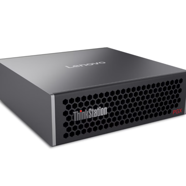 Lenovo ThinkStation | PGX | Desktop | SFF | NVIDIA GB10 Grace Blackwell Superchip | 10x Cortex-X925 + 10x Cortex-A725 | Internal memory 128 GB | LPDDR5X | 4000 GB | NVIDIA Blackwell Architecture | Keyboard language No keyboard | NVIDIA DGX OS | Warranty 12 month(s)