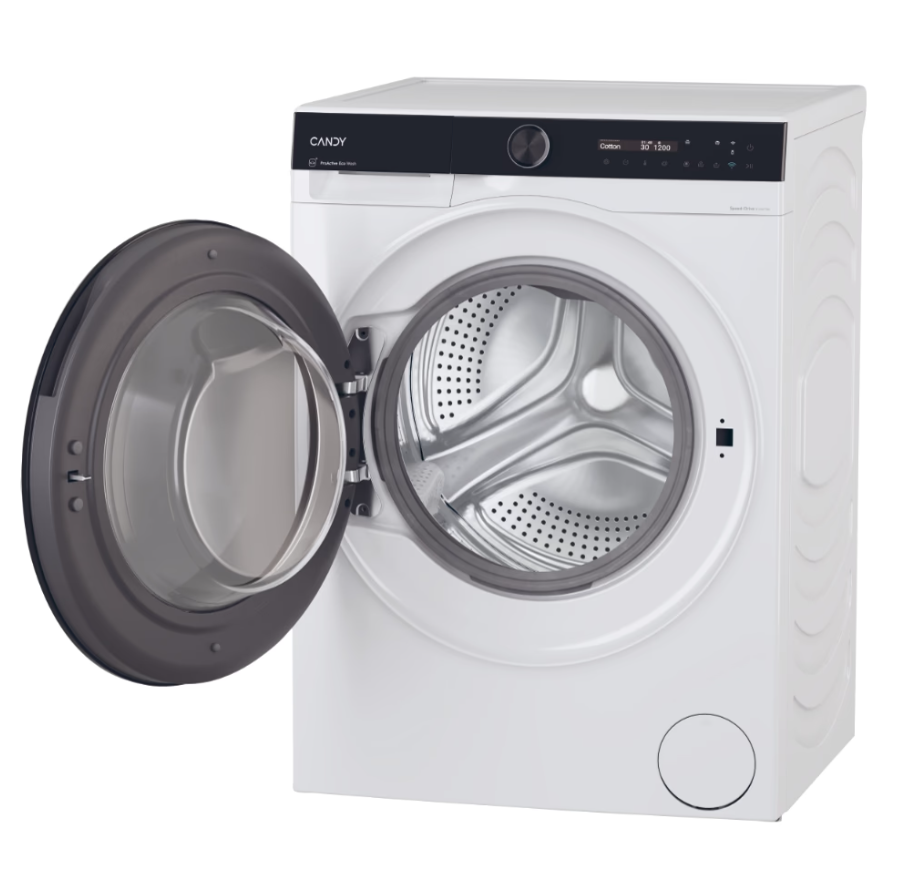 Candy Washing machine | BS 49SB8-S | Energy efficiency class A | Front loading | Washing capacity 9 kg | 1400 RPM | Depth 52 cm | Width 60 cm | Display | LCD | Steam function | Wi-Fi | White - Image 4