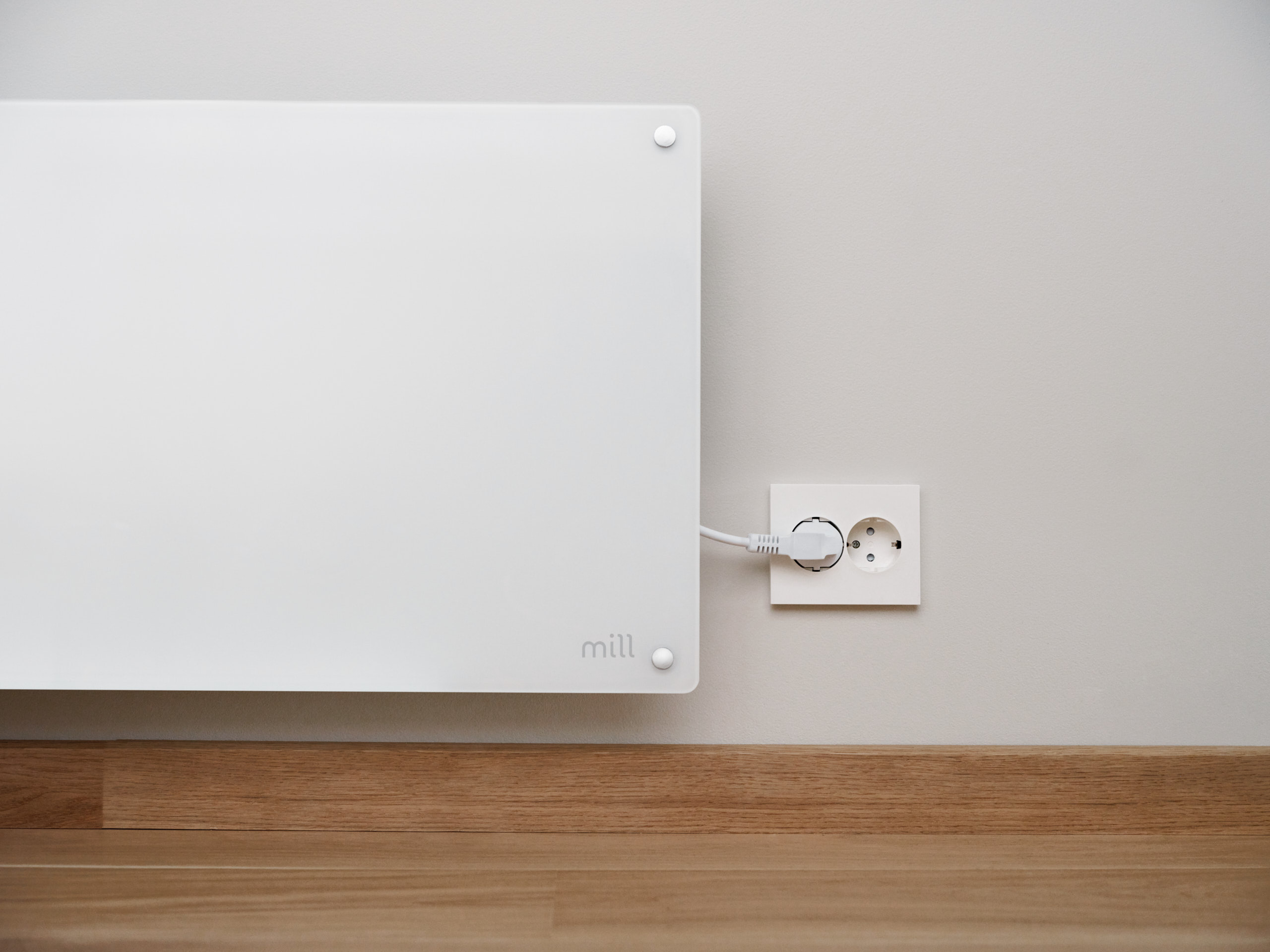 Mill Glass Smart WiFi Panel Heater Gen. 4 | GL1300WIFI4 | Panel Heater | 1300 W | Suitable for rooms up to 15-19 m² | White - Image 4