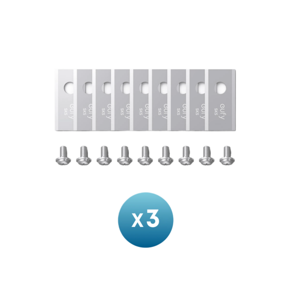 Anker Eufy Replacement Blade Set: 3x (9 Lawn Mower Blades and 9 Screws) Compatible E15/E18