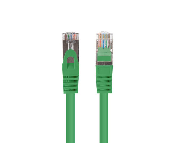 Lanberg Patchcord CAT.6 FTP 1M fluke passed 10-pack, Green | PCF6-20CC-0100-G