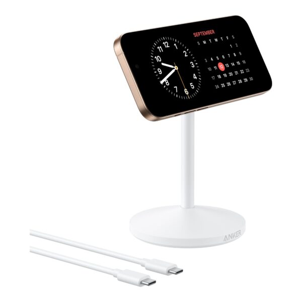 Anker MagGo Wireless Charger Single Stand White | Anker