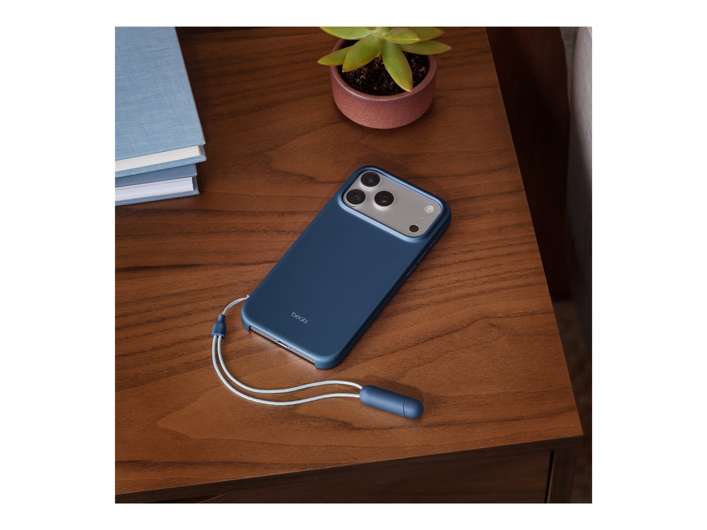 Apple iPhone 17 Pro Max Kickstand Case with MagSafe and Camera Control - Bedrock Blue | Apple - Image 4