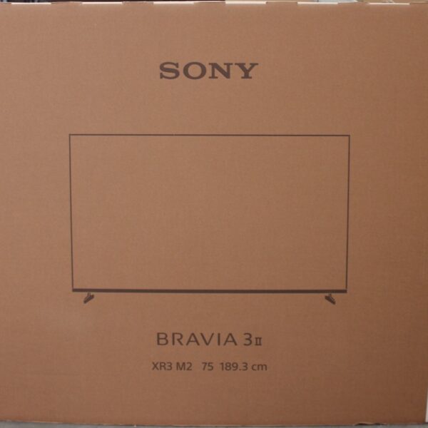 SALE OUT. Sony K75XR35M2 Bravia 7 75" (189cm) 4K Ultra HD Smart Google Mini LED TV | SALE OUT. Sony | TV | K-75XR35M2 Bravia 3 II | 75 | Smart TV | Google TV | UHD | Black | DAMAGED PACKAGING