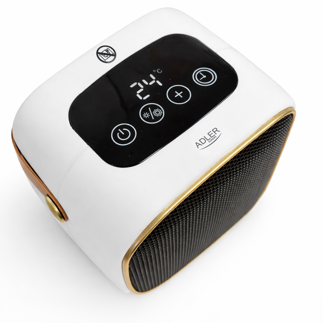 Adler Fan Heater | AD 7762 | Ceramic | 1000 W | Number of power levels 2 | White - Image 7