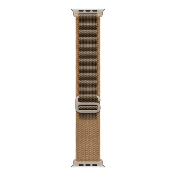 APPLE 49mm Desert Alpine Loop - Large - Natural Titanium Finish | Apple