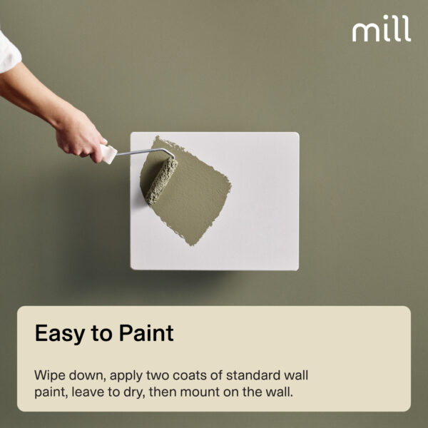 Mill Color Panel Heater | COLOR250 | Panel Heater | 250 W | Suitable for rooms up to 2-5 m² | Matte White | IPX4