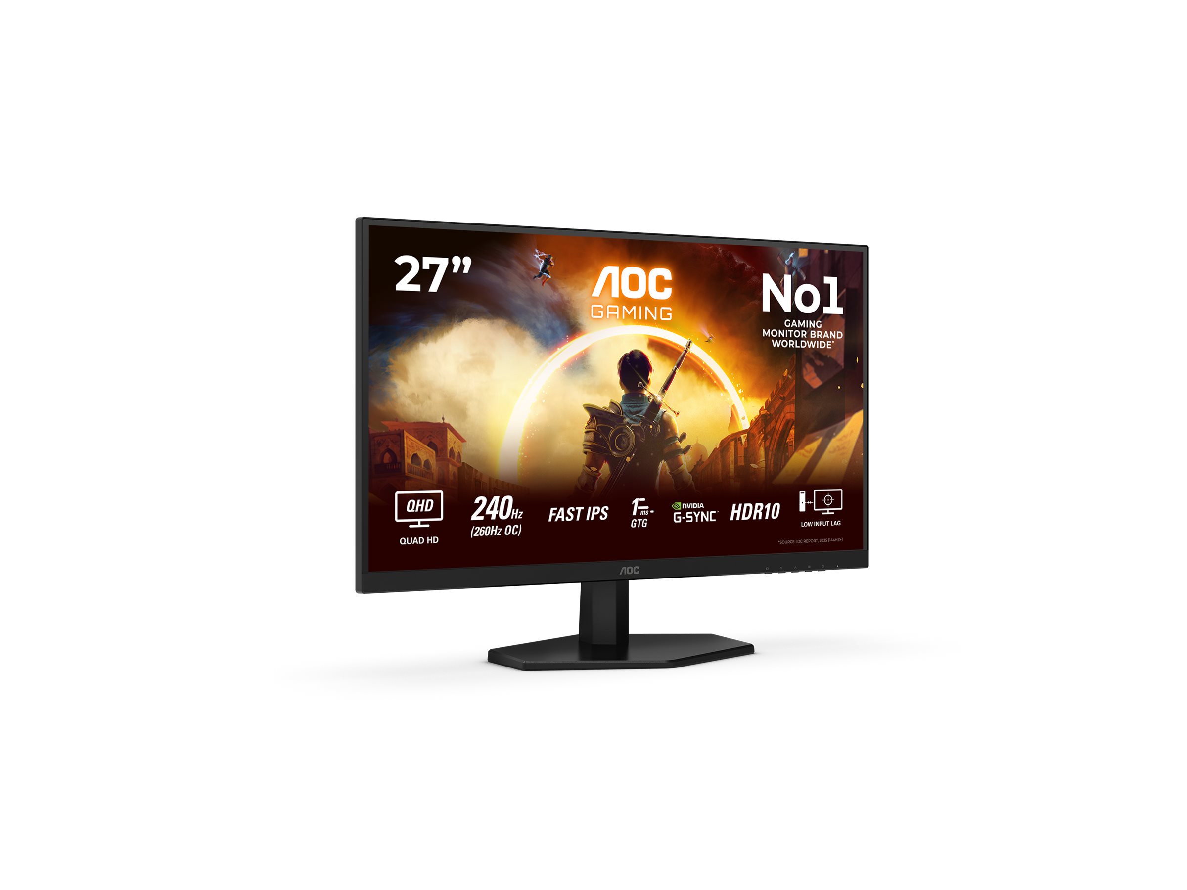 AOC | Q27G42ZE | 27 " | IPS | QHD | 16:9 | 260 Hz | 1 ms | 2560 x 1440 pixels | 300 cd/m² | HDMI ports quantity 1 | Black - Image 15