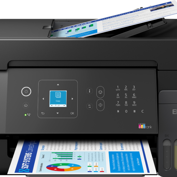 Epson EcoTank | L5390 | Inkjet | Colour | Multifuction Printer | A4 | Wi-Fi | Black