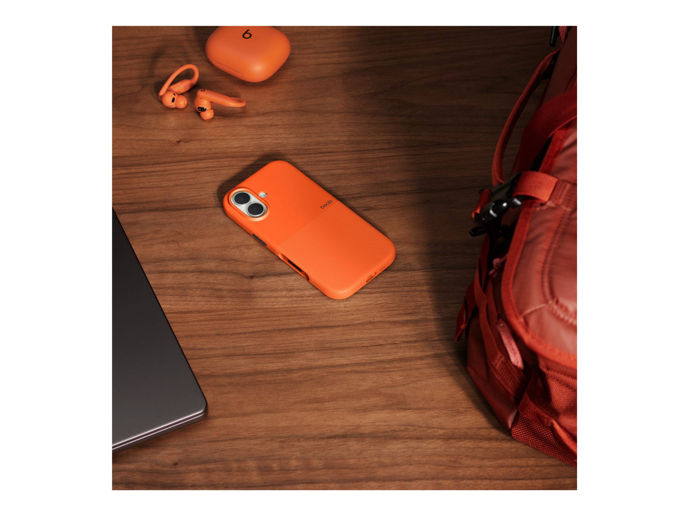 Apple iPhone 17 Rugged Case with MagSafe and Camera Control – Sierra Orange | Apple - Image 3