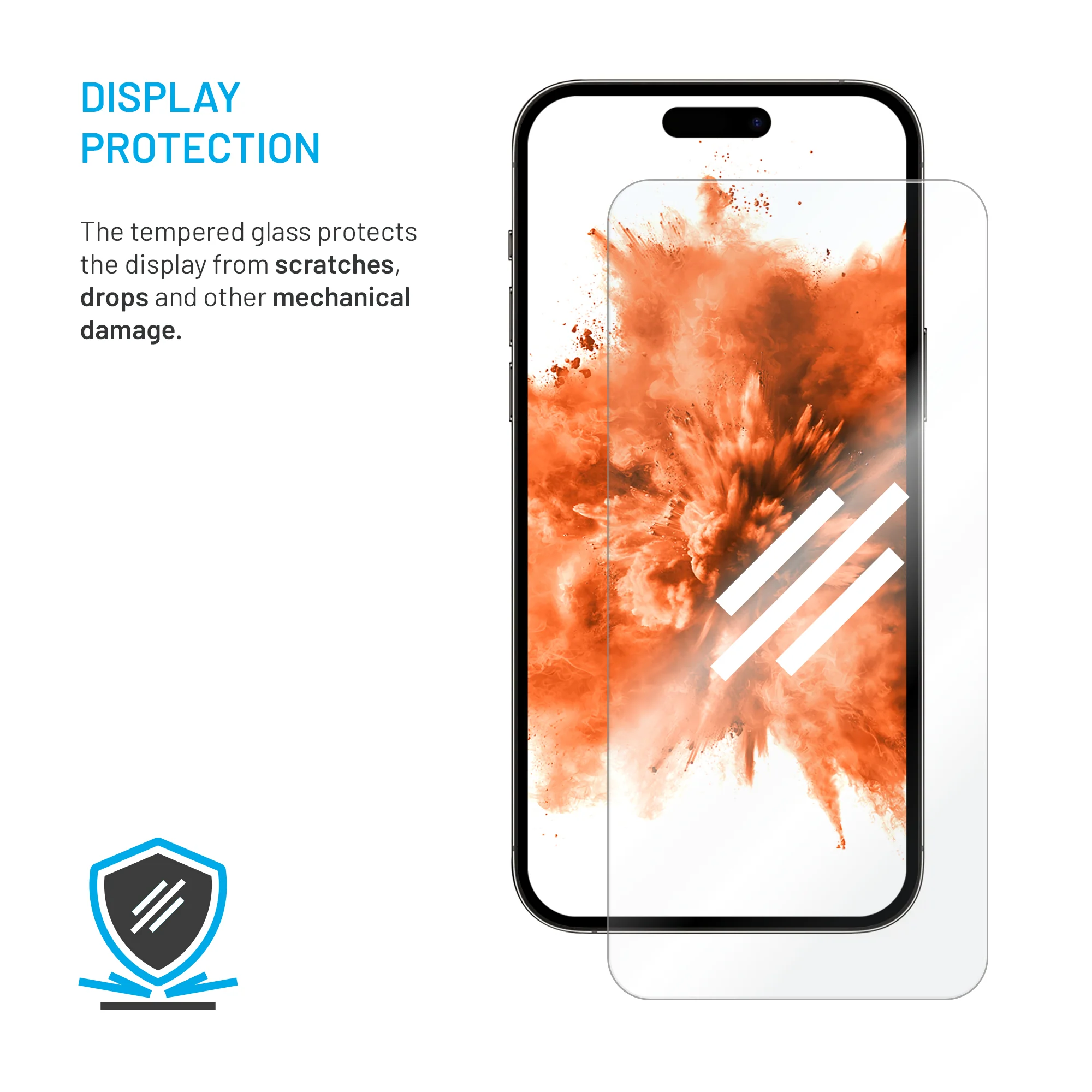 Fixed Screen protector | Apple | iPhone 18 Pro Max/17 Pro Max | Tempered Glass | Clear - Image 5