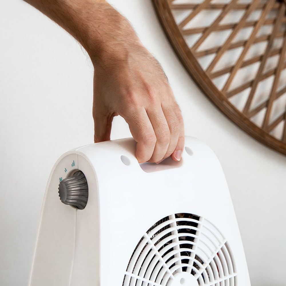 Cecotec ReadyWarm 2000 Max Force White | Fan heater | 2000 W | Number of power levels 2 | Suitable for rooms up to 20 m² | White - Image 6