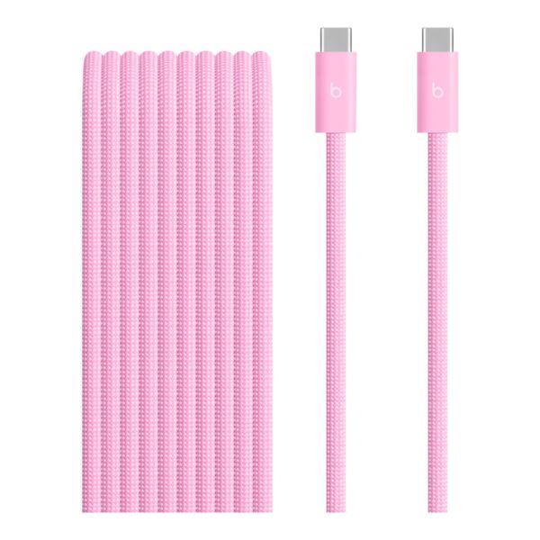 Apple 240W USB-C to USB-C Braided Cable (3m) - Power Pink | Apple