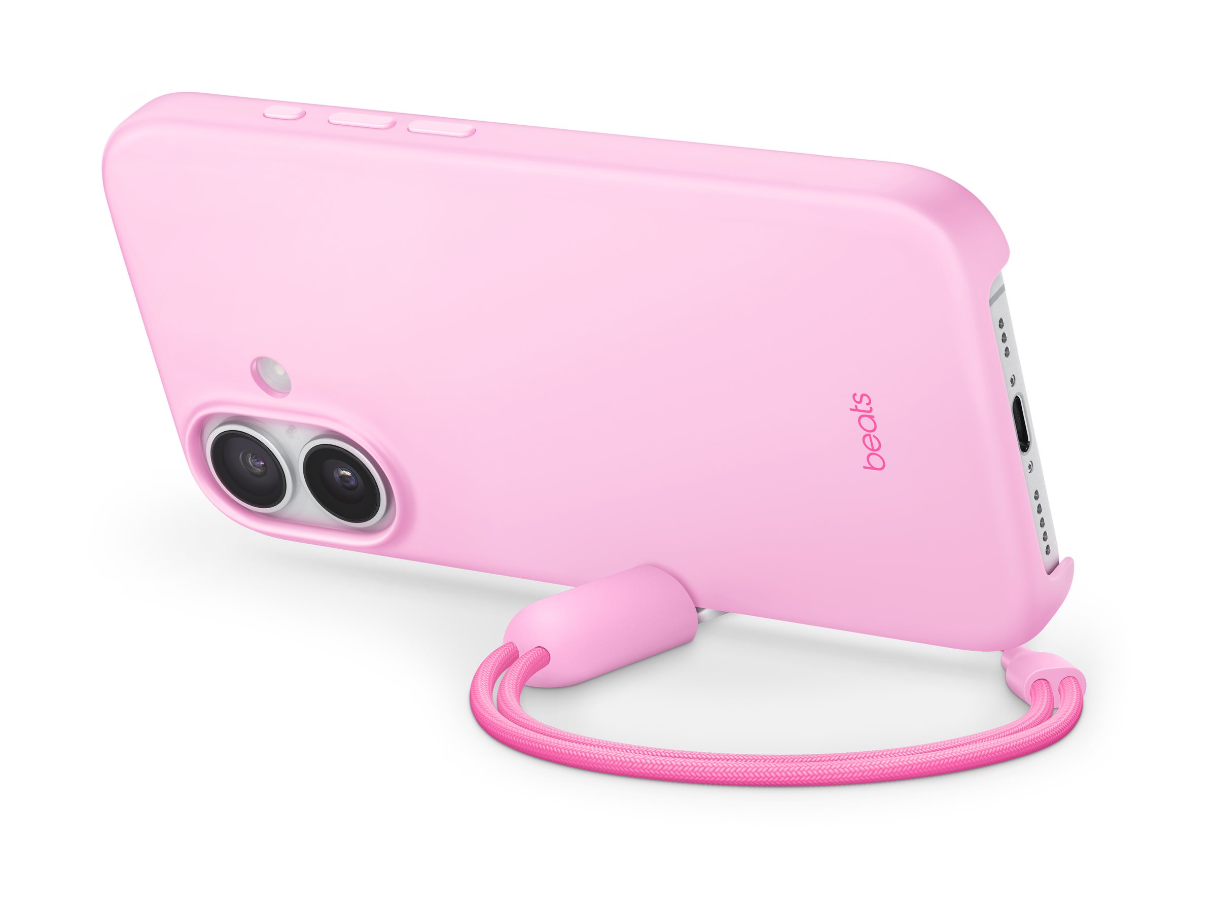 Apple iPhone 17 Kickstand Case with MagSafe and Camera Control - Pebble Pink | Apple