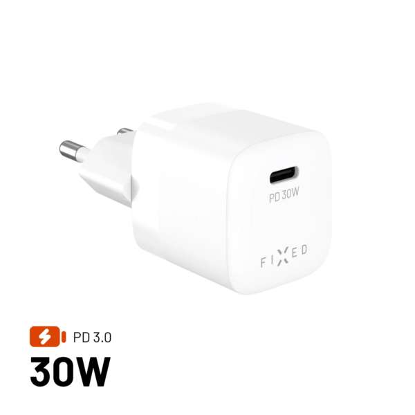 Fixed Mini USB-C GaN Charger 30W