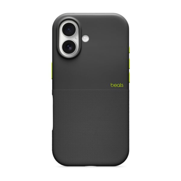 Apple Beats | Back cover | Apple | iPhone 17 | TPU | Everest black | MagSafe