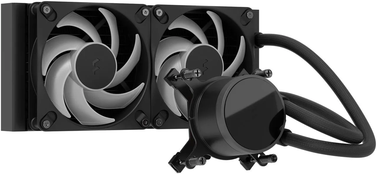 Fractal Design Water Cooling | Radius 240 RGB | Black | Intel, AMD - Image 3