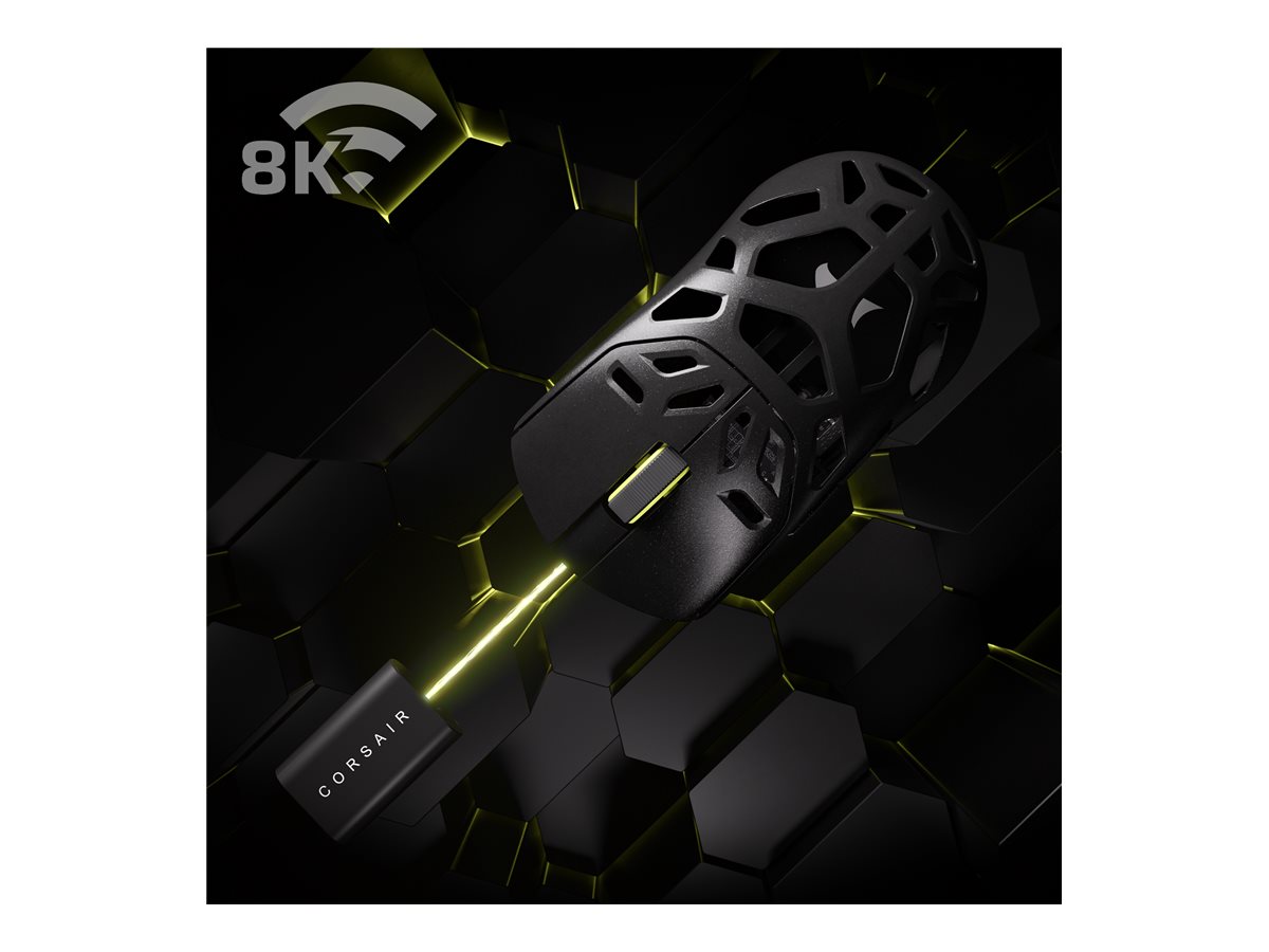 Corsair SABRE V2 PRO | Gaming Mouse | Wireless/Wired | 2.4GHz, Bluetooth, USB-C | Black - Image 12
