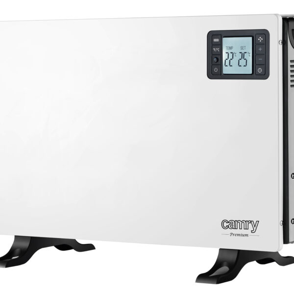 Camry | Convection Fan Heater with Remote Control | CR 7739 | Convection Heater | 2000 W | Number of power levels 3 | White