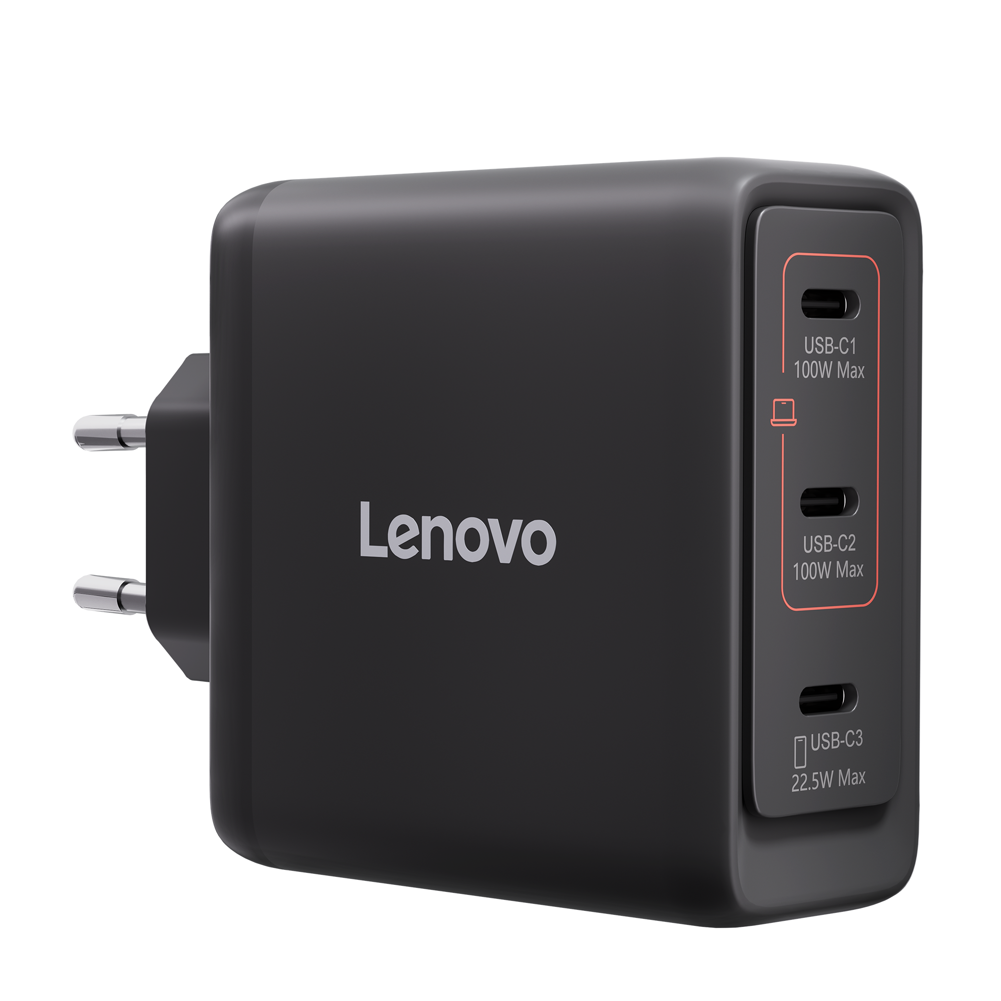 Lenovo Multi-port USB-C GaN Charger | 100 W