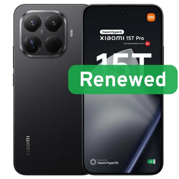 Xiaomi Renewed Grade A | 15T Pro 5G | Black | 6.83 " | 512 GB | 5G | O