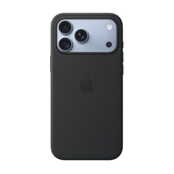 APPLE iPhone 18 Pro Max Silicone Case with MagSafe - Black | Apple