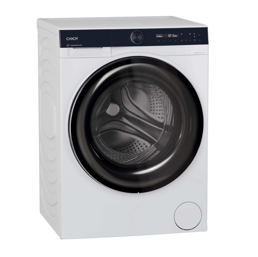 Candy Washing machine | BS 49SB8-S | Energy efficiency class A | Front loading | Washing capacity 9 kg | 1400 RPM | Depth 52 cm | Width 60 cm | Display | LCD | Steam function | Wi-Fi | White - Image 3
