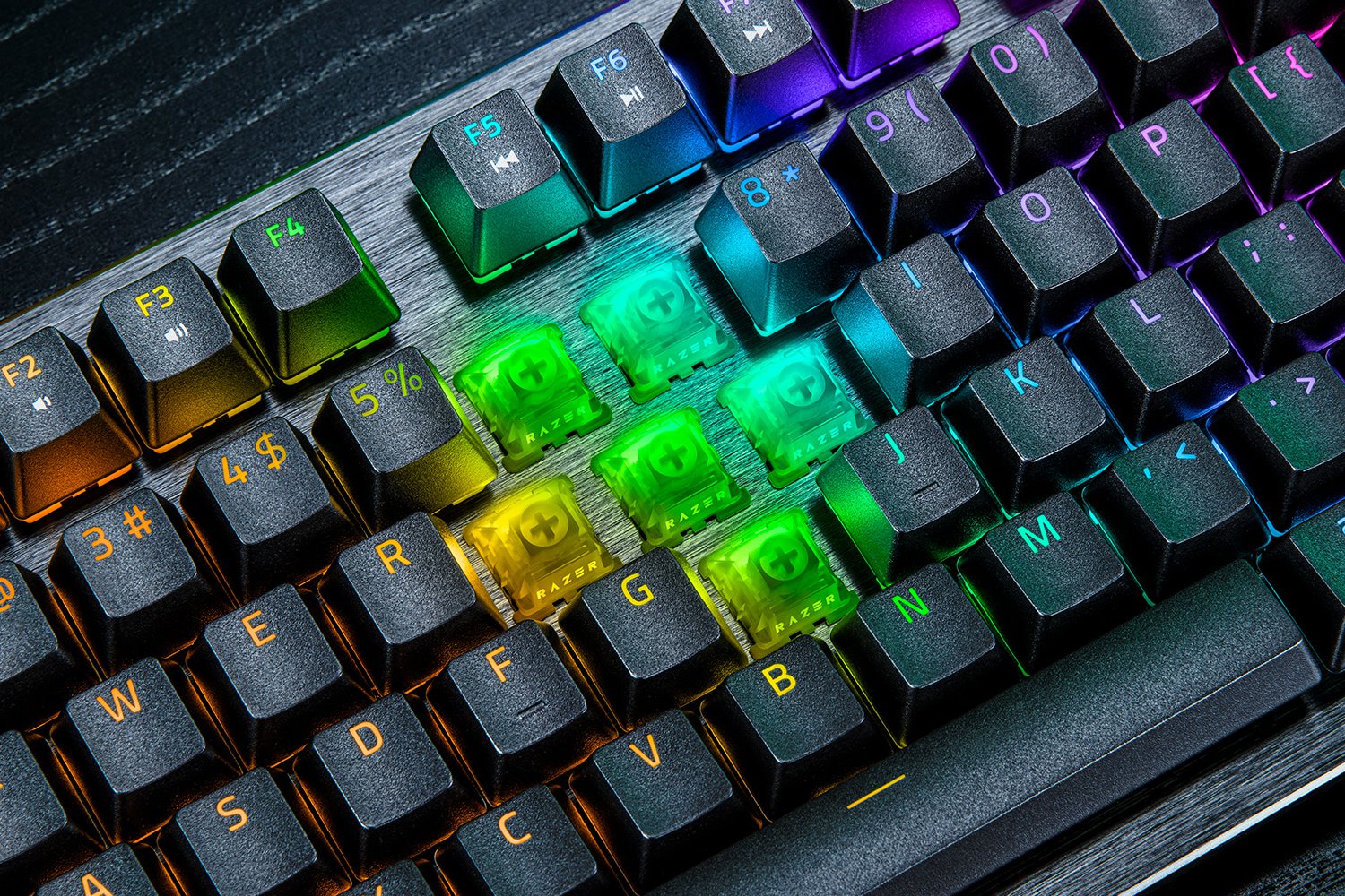 Razer Hall Effect Magnetic Esports Keyboard | Huntsman V3 HE Magnetic Tenkeyless 8KHz | Keyboard | Wireless | US | Razer Hall Effect Magnetic Switches - Image 4