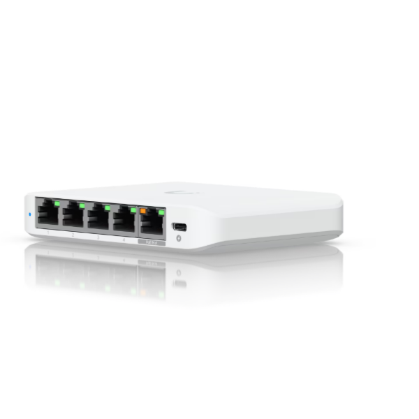 Ubiquiti | Flex Mini 2.5G | Flex Mini 2.5G Compact, 5-port 2.5G switch | Desktop | Managed L2+