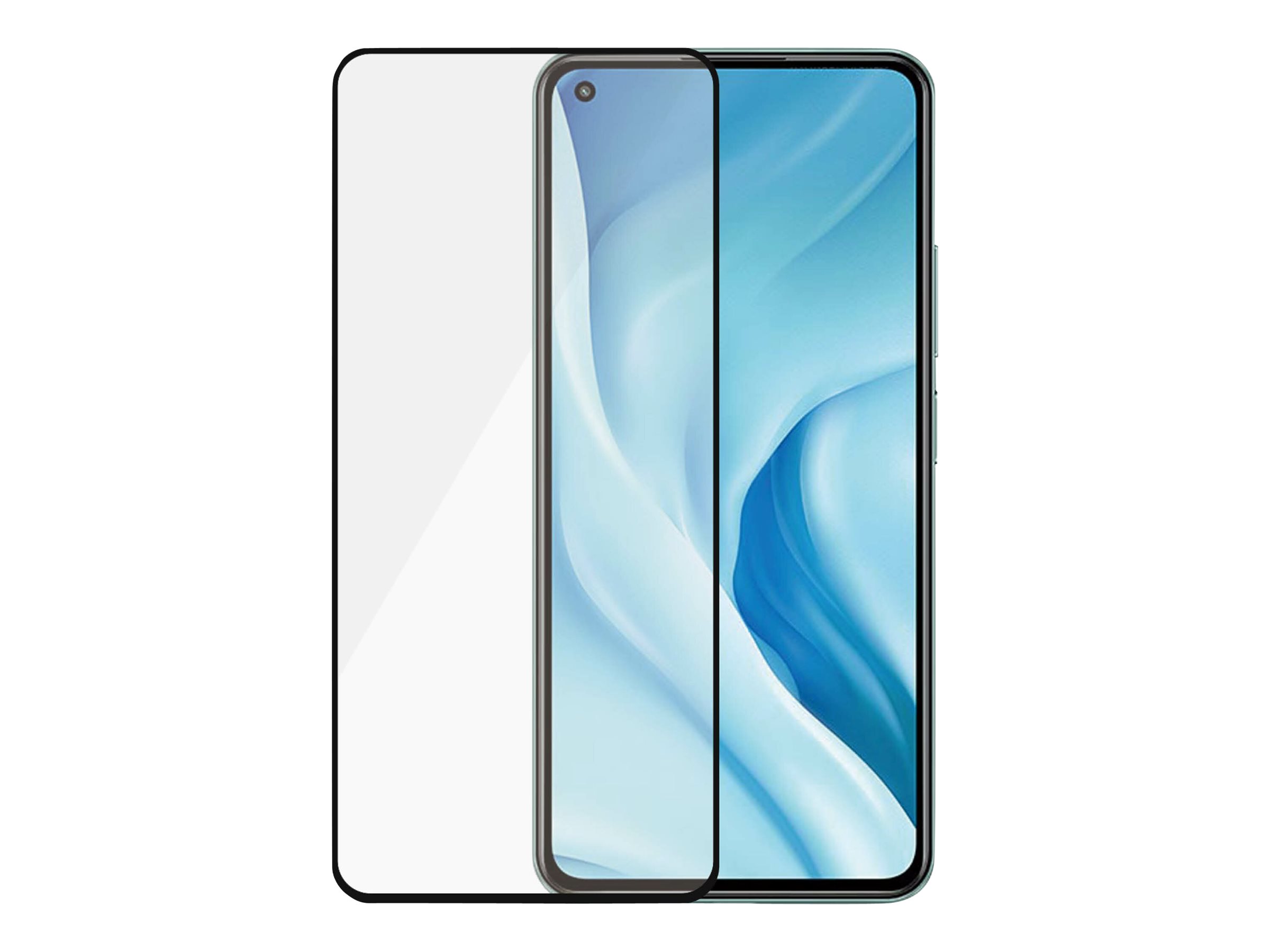 PanzerGlass | Screen protector | Xiaomi | Mi 11 Lite 4G/ 5G / 5G NE | Glass | Black | Protects the entire screen; Antibacterial glass; 100% touch; Shock absorbing - Image 6