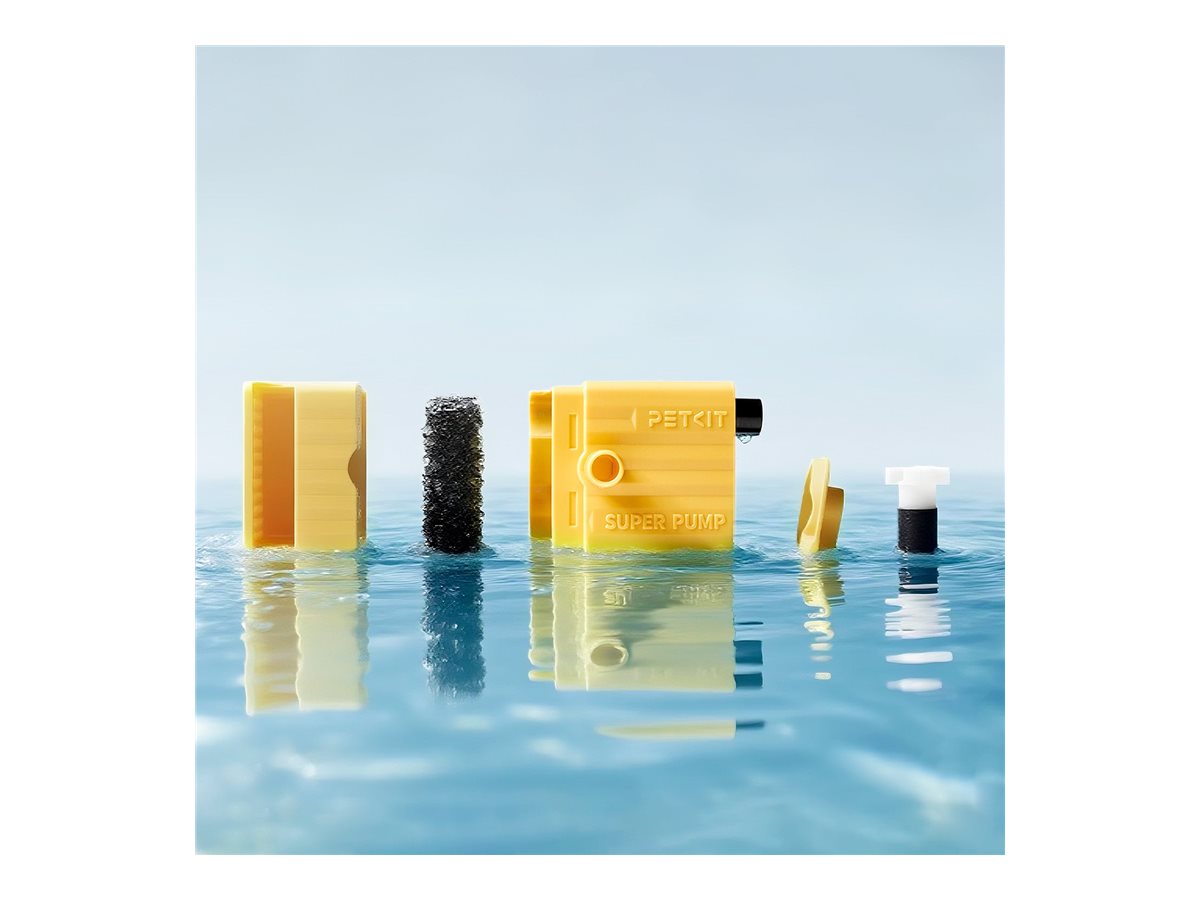 PETKIT P41161 | Petkit Wireless Water Pump FFT1-2 (UVC) | Material PPO | Yellow - Image 8
