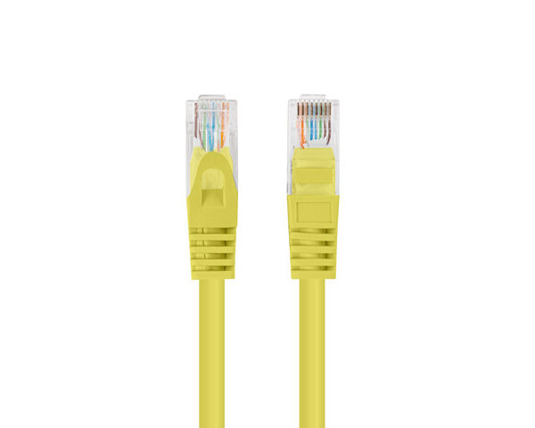 Lanberg Patchcord CAT.5E UTP 1.5M fluke passed 10-pack, Yellow | PCU5-20CC-0150-Y