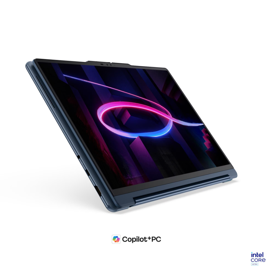 Lenovo Yoga 9 2-in-1 14IPH11 Intel | Cosmic Blue | 14 " | OLED | Touchscreen | 2.8K WQXGA+ | 2880 x 1800 pixels | Intel Core Ultra 7 | 355 | 32 GB | Soldered LPDDR5X | Solid-state drive capacity 1000 GB | Intel Graphics | Windows 11 Home | 802.11be | Bluetooth version 5.4 | Keyboard language Nordic | Keyboard backlit | Warranty 24 month(s) | Battery warranty 12 month(s) - Image 7