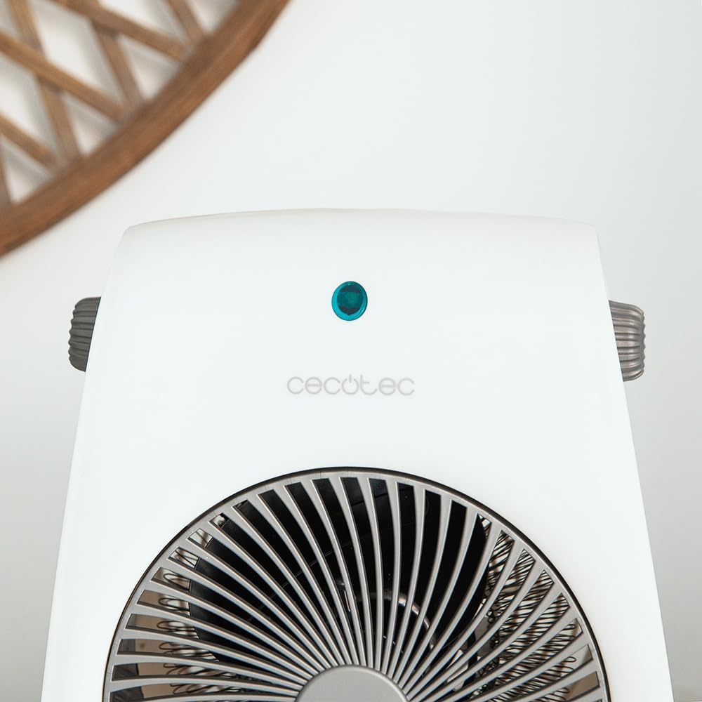 Cecotec ReadyWarm 2000 Max Force White | Fan heater | 2000 W | Number of power levels 2 | Suitable for rooms up to 20 m² | White - Image 4
